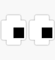 Ghost eyes Sticker