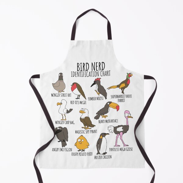 Item preview, Bird Watcher Funny Identification Chart for Bird Lovers & Ornithologists designed and sold by Nerd Shizzle.