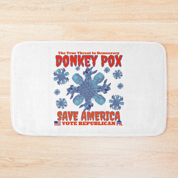 Item preview, Donkey Pox, Save America, Vote Republican, Funny Political Satire designed and sold by theflandonian.