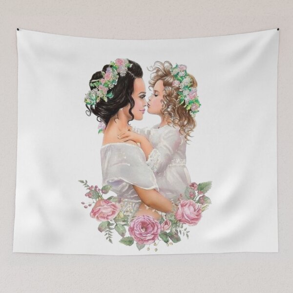 Item preview, mommy and daughter  designed and sold by creator Designer.