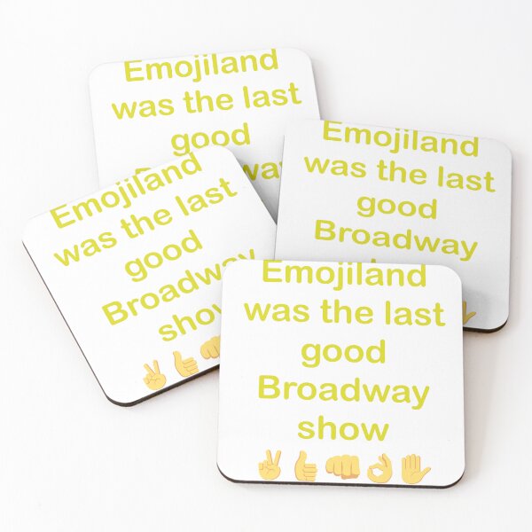 Item preview, Emojiland was the last good Broadway show designed and sold by L D.