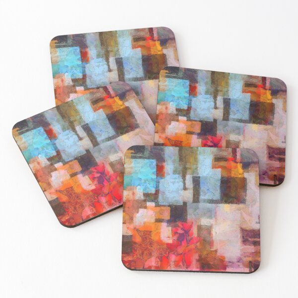 Item preview, Colorful abstract painting designed and sold by rolffimages.