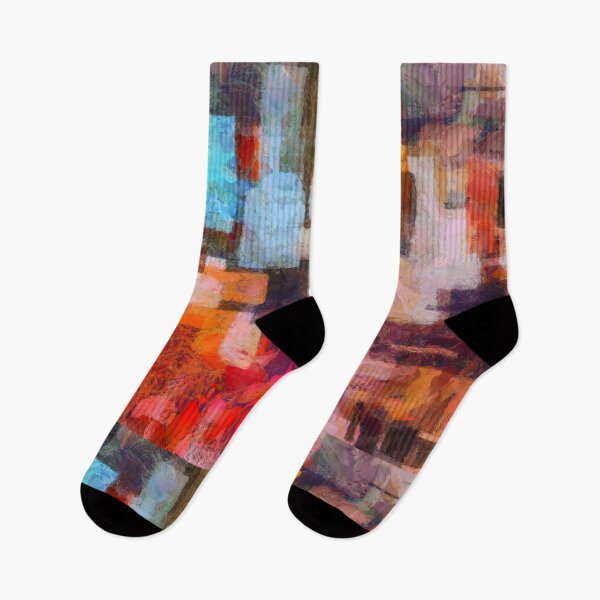 Item preview, Colorful abstract painting designed and sold by rolffimages.