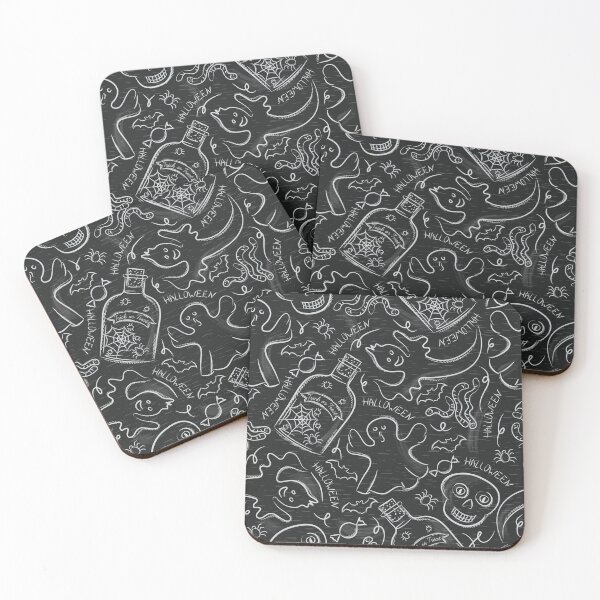 Item preview, Halloween Chalkboard designed and sold by Pink Pineapple Works.