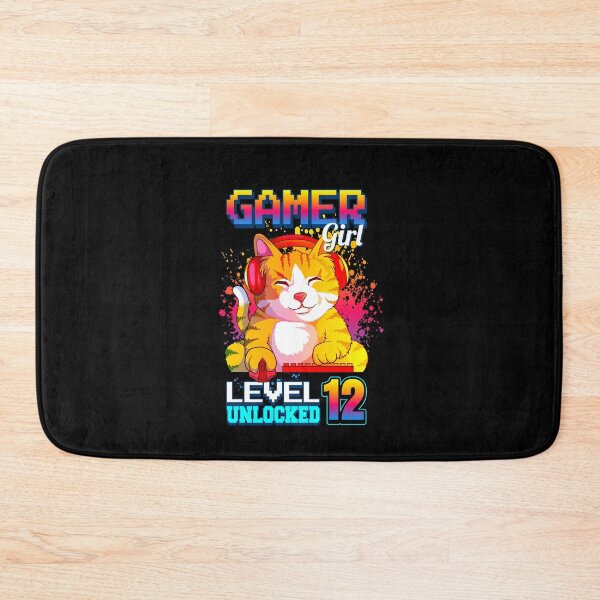 Item preview, gamer girl level 12 unlocked - 12th birthday gift designed and sold by Ibu83.