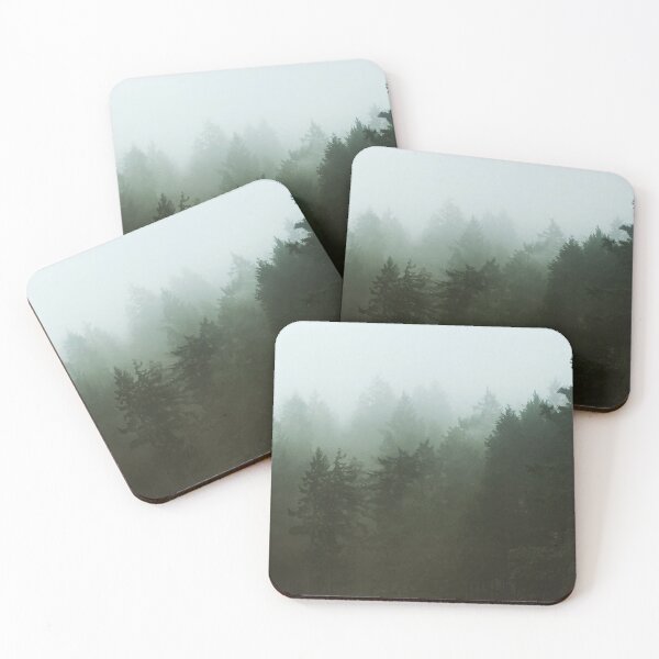 Item preview, Fog Forest Morning on Gabriola designed and sold by drumweaver.