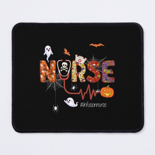 Item preview, Infusion Nurse Stethoscope Scary Halloween Pumpkin Nursing halloween scary designed and sold by SatouKuru.