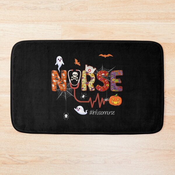 Item preview, Infusion Nurse Stethoscope Scary Halloween Pumpkin Nursing halloween scary designed and sold by SatouKuru.