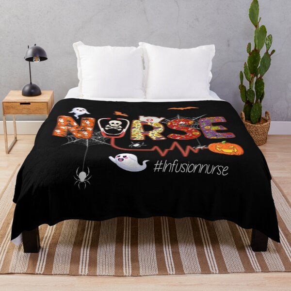 Item preview, Infusion Nurse Stethoscope Scary Halloween Pumpkin Nursing halloween scary designed and sold by SatouKuru.