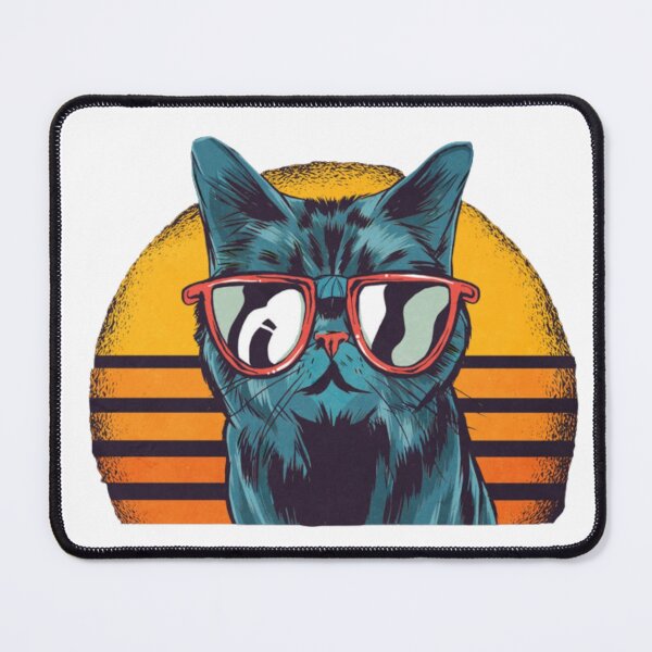 Item preview, Cat watching Sunset designed and sold by Digital-Zoo.
