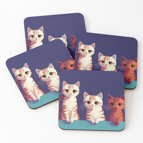 Item preview, Trio of Kitties designed and sold by aiartbysig.