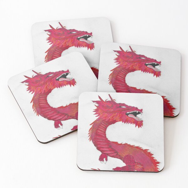 Item preview, red dragon designed and sold by erinflannery.