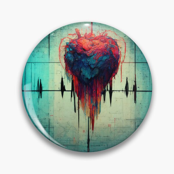 Item preview, Heartbeat graphics showing the pulse. designed and sold by Maniock.