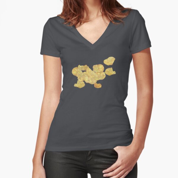 Fitted V-Neck T-Shirt