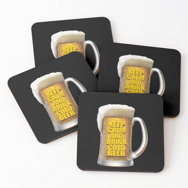 Artikelvorschau, Bleiben Sie ruhig und trinken Sie kaltes Bier entworfen und verkauft von BigDaddyStore.