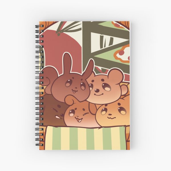 Bakery Babies: Bread Basket Spiral Notebook