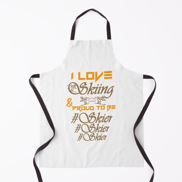 Item preview, I love skiing and proud to be skier, .. designed and sold by Chakilogy.