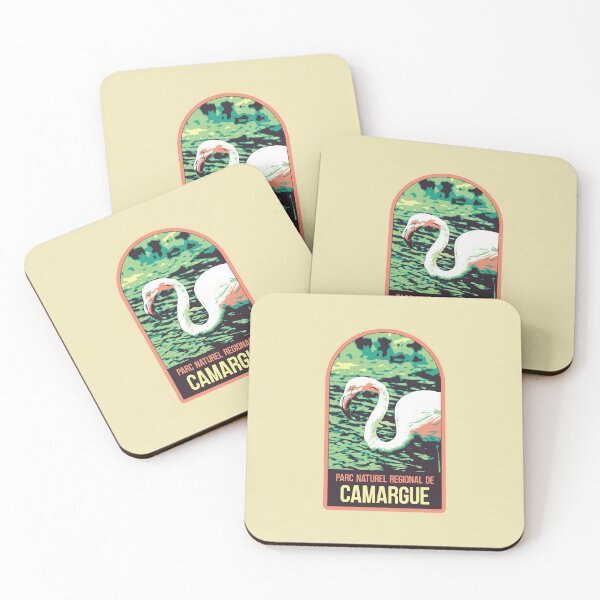 Item preview, Camargue Natural Regional Park France, Pink Flamingo, Delta du Rhône designed and sold by Lemomo-zoo.