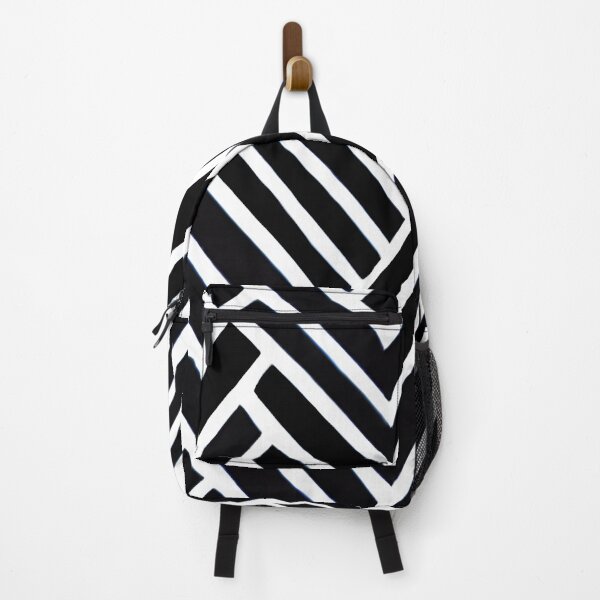 Item preview, Abstract Geometric Monochrome Pattern with Black and White Colors designed and sold by NECHSTORE.