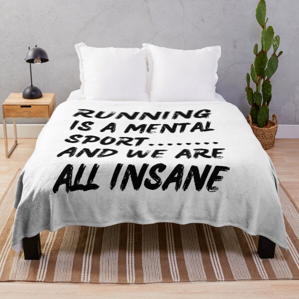 Item preview, Running Is A Mental Sport And We Are All Insane designed and sold by Pride-Casuals.
