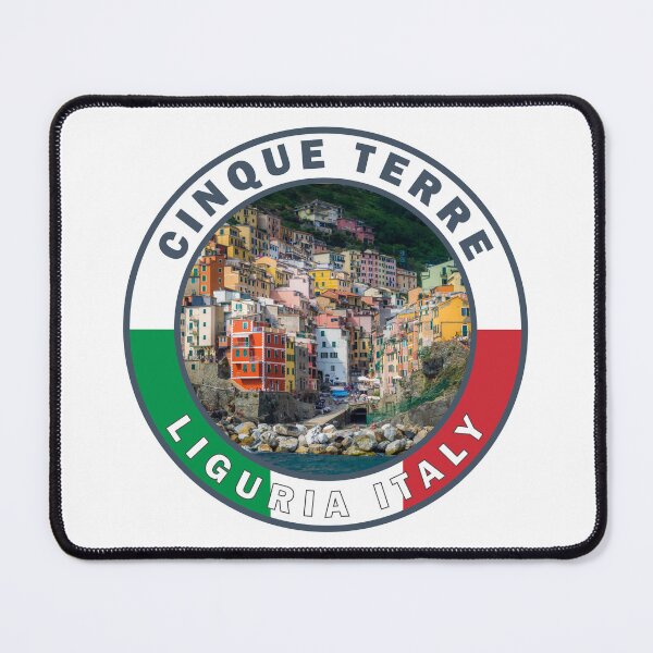Item preview, Cinque Terre Italy Liguria Badge designed and sold by KrisSidDesigns.