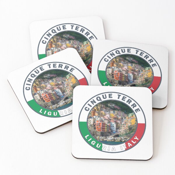 Item preview, Cinque Terre Italy Liguria Badge designed and sold by KrisSidDesigns.