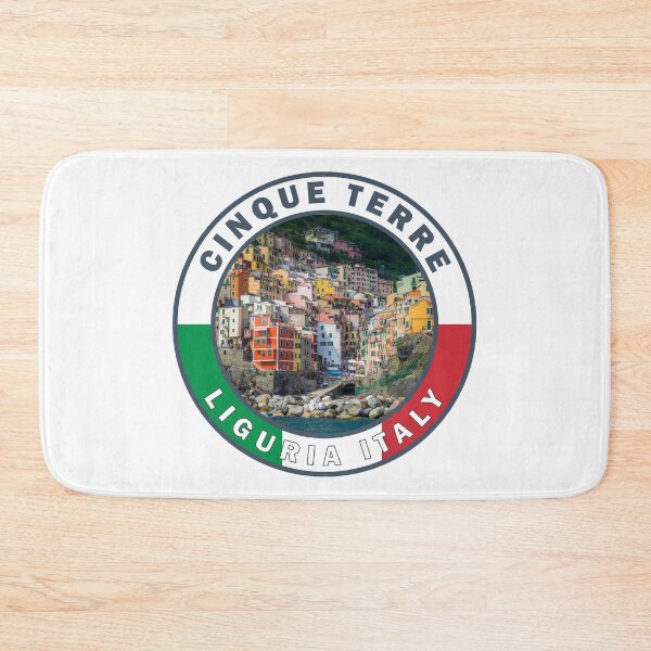 Item preview, Cinque Terre Italy Liguria Badge designed and sold by KrisSidDesigns.