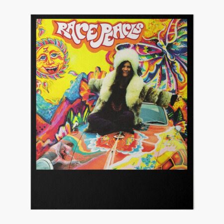 油絵原画　Janis Joplin Oil Painting Janis Joplin Singing Jazz Music, Large Canvas