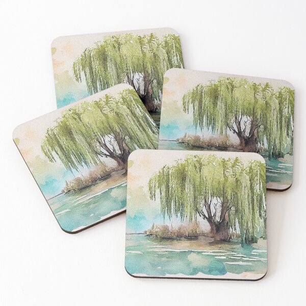 Item preview, Weeping willow tree painting #2 designed and sold by NatureSight.