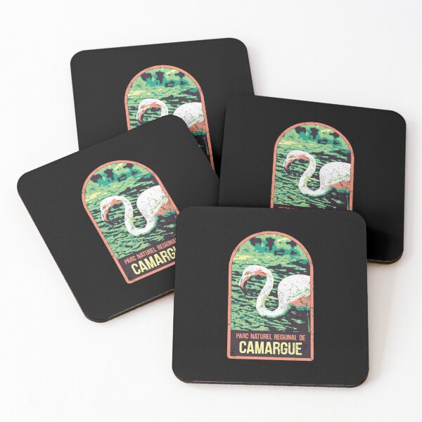 Item preview, Camargue Natural Regional Park France, Pink Flamingo, Delta du Rhône designed and sold by Lemomo-zoo.