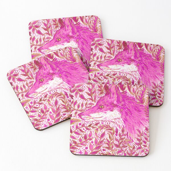 Item preview, Fantastic Fox - Handpainted in Pokeberry Ink designed and sold by SelfPortraitist.