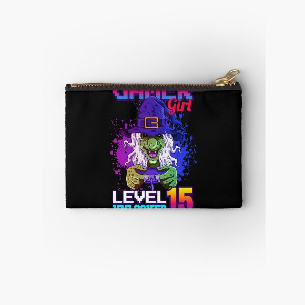 Item preview, gamer girl level 15 unlocked - 15th birthday gift designed and sold by Ibu83.