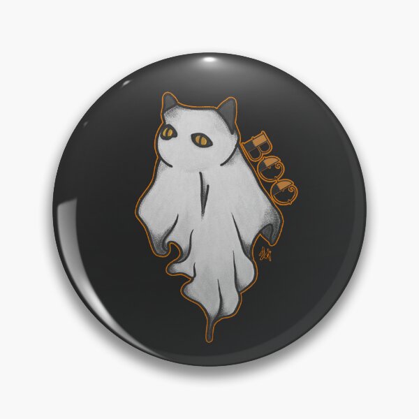 Item preview, Spoopy Cat “BOO” designed and sold by scruffyjate.