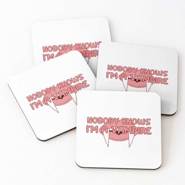 Item preview, nobody knows i'm a vampire designed and sold by WhyNotThough.