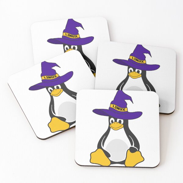 Item preview, Tux with Witch hat | Linux Penguin Halloween designed and sold by CodingStore  ★★★★★.