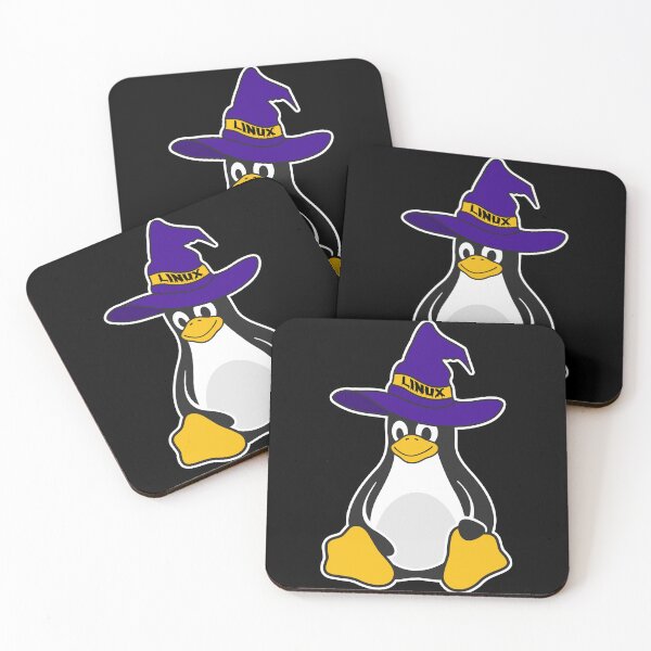 Item preview, Tux with Witch hat | Linux Penguin Halloween designed and sold by CodingStore  ★★★★★.