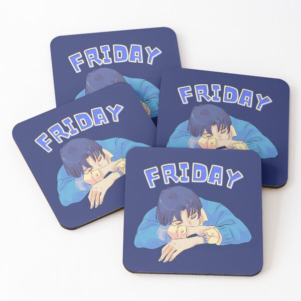 Item preview, Friday Anime Sleep Boy Day of the Week designed and sold by TajfunX.