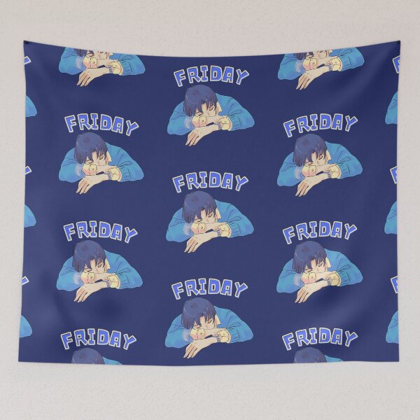 Item preview, Friday Anime Sleep Boy Day of the Week designed and sold by TajfunX.