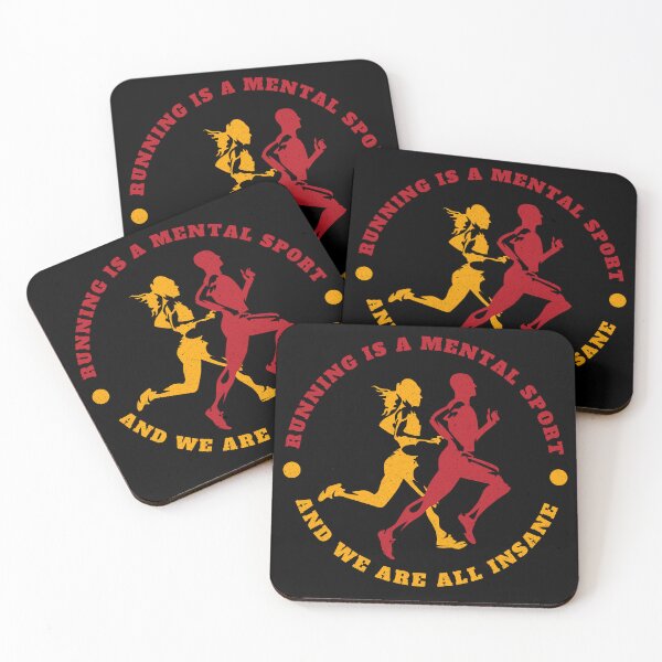 Item preview, Running Is A Mental Sport And We Are All Insane designed and sold by Pride-Casuals.