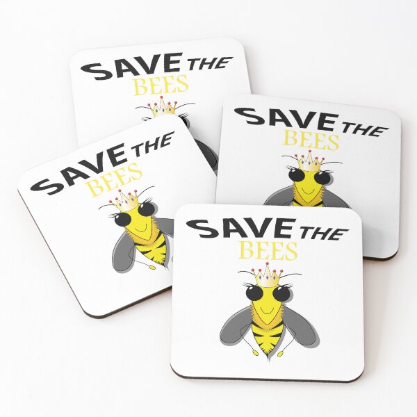 Item preview,  Save the bees shits, save the bees phone cases, save the bees hats, save the bees shower curtain, save the bees backpack  designed and sold by Poussyarts.