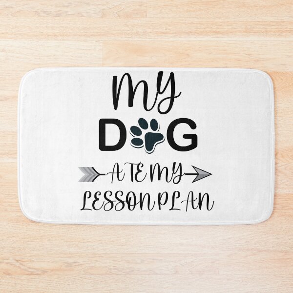 Item preview, Copy of My Dog Ate My Lesson Plan designed and sold by The Design KAD.