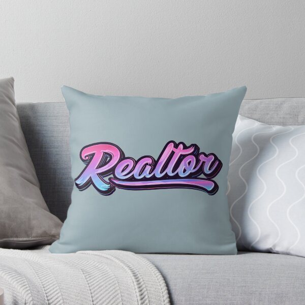 Item preview, Realtor Graffiti, 3D Rainbow Color Gradient Design, Real Estate Agent Anniversary, Birthday, Achievement Gift designed and sold by merchrealtors.