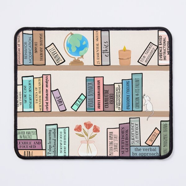 Item preview, Behavior Analysis Bookshelf designed and sold by bcbayay designs.