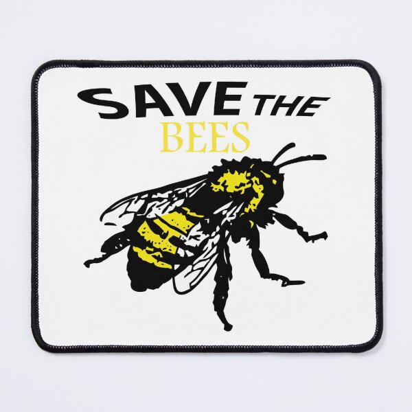 Item preview, Save the bees shits, save the bees phone cases, save the bees hats, save the bees shower curtain, save the bees backpack designed and sold by Poussyarts.