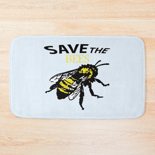 Item preview,   Save the bees shits, save the bees phone cases, save the bees hats, save the bees shower curtain, save the bees backpack  designed and sold by Poussyarts.