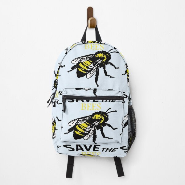 Item preview, Save the bees shits, save the bees phone cases, save the bees hats, save the bees shower curtain, save the bees backpack designed and sold by Poussyarts.