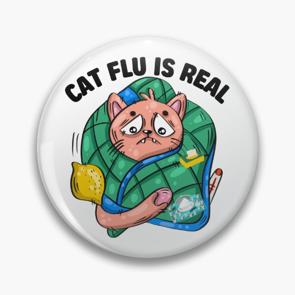 Item preview, Cat Flu Is Real designed and sold by Yahzhani.
