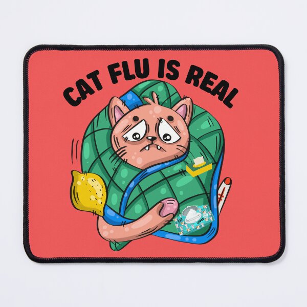 Item preview, Cat Flu Is Real designed and sold by Yahzhani.