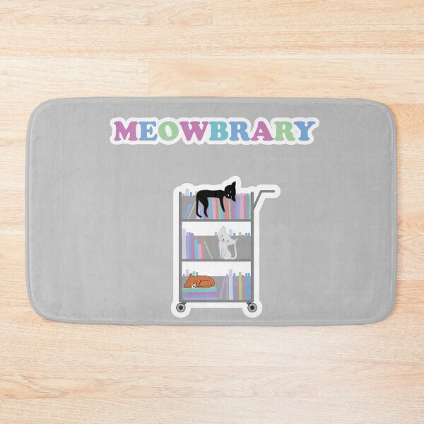 Item preview, Meowbrary, Cat Library Cart designed and sold by SubtleSplit.