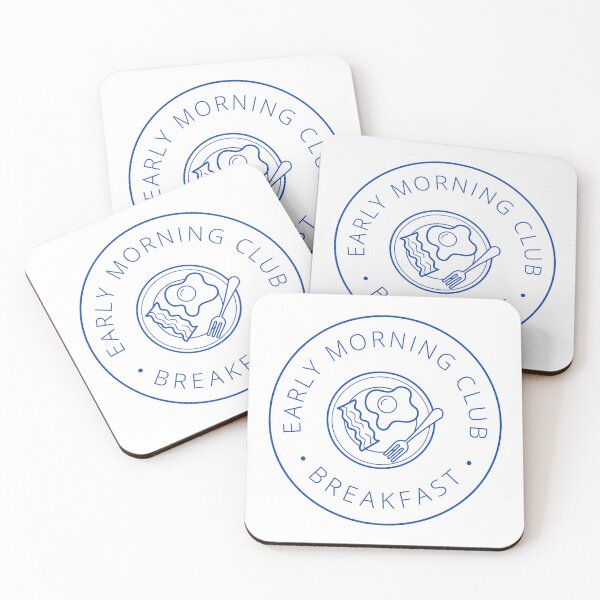 Item preview, Early Morning Club; break fast designed and sold by fluffyfluky.